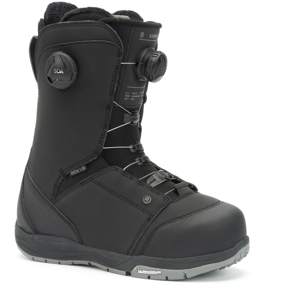 Boots Snowboard Ride Karmyn Black 2022 3 Boots Snowboard Ride Karmyn Black 2022