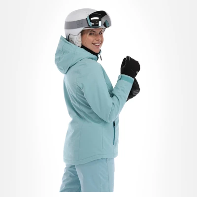 ONeill O'Neill Stuvite Veste De Snowboard, Femme, Taille: Small, Aqua Sea 3 ONeill O'Neill Stuvite Veste De Snowboard, Femme, Taille: Small, Aqua Sea
