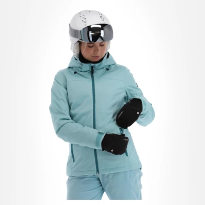 ONeill O'Neill Stuvite Veste De Snowboard, Femme, Taille: Small, Aqua Sea 4 ONeill O'Neill Stuvite Veste De Snowboard, Femme, Taille: Small, Aqua Sea – Image 2