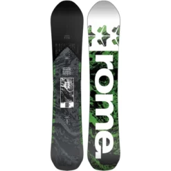 Rome Freaker 22/23 Snowboard Matte Purple / Cinder /Hi Viz | ChromaPop Opal Mirror