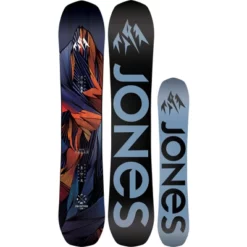 Jones Frontier 23/24 Snowboard Matte Purple / Cinder /Hi Viz | ChromaPop Opal Mirror