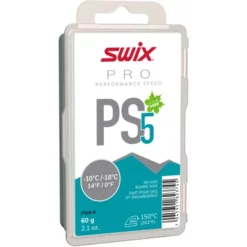 Swix PS05 Performance Speed Wax Turquoise 60G Cire Pour Skis Et Snowboard