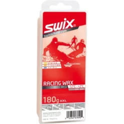 Swix UR8 18 Red Bio Racing Wax 180g Cire Pour Skis Et Snowboard