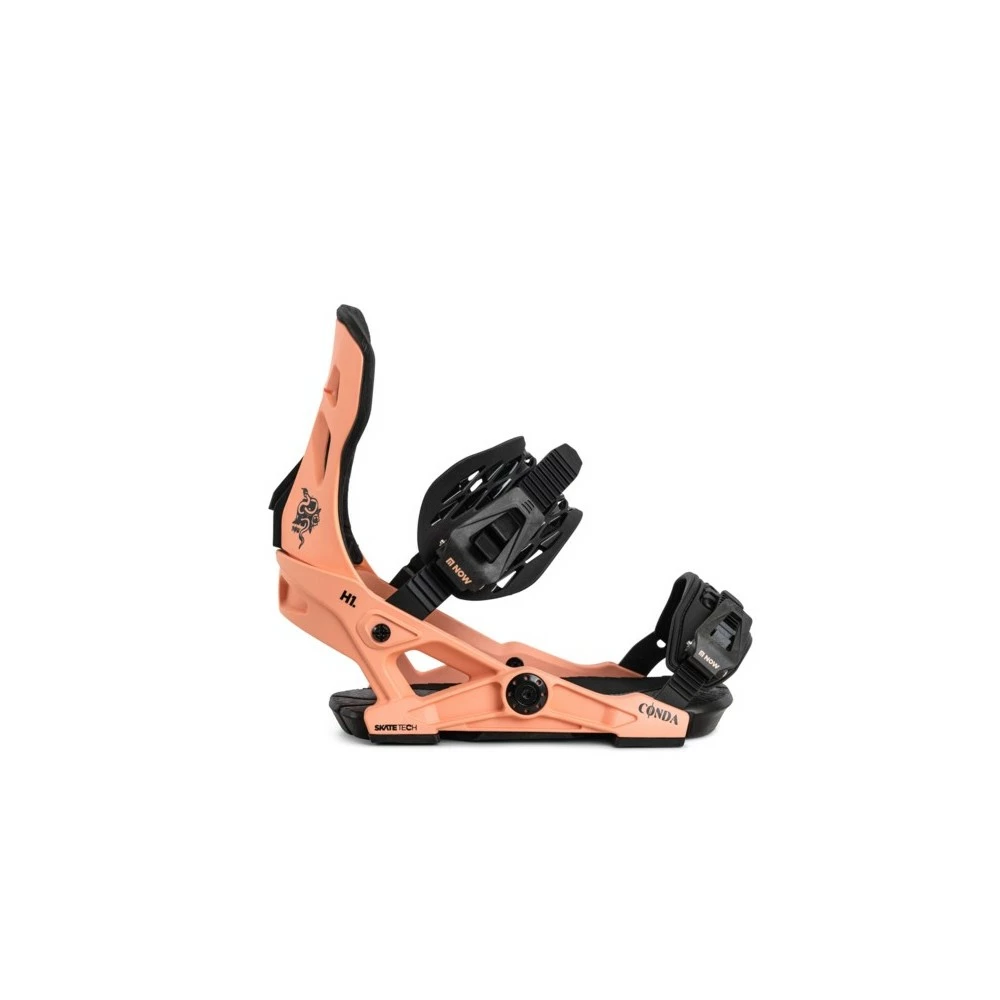 Fixation Snowboard Now Conda Light Pink 2023 4 Fixation Snowboard Now Conda Light Pink 2023 – Image 2