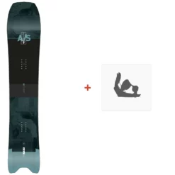 Snowboard Amplid Surfari 2022 + Fixations De Snowboard