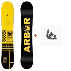 Snowboard Arbor Helix 2020 + Fixations De Snowboard