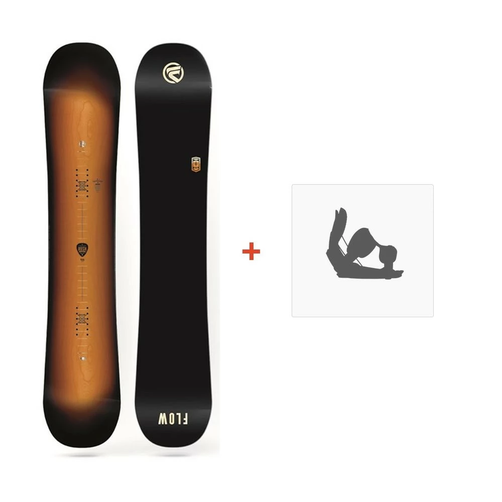 Snowboard Flow Rush 2018 + Snowboard Bindings 3 Snowboard Flow Rush 2018 + Snowboard Bindings