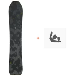 Snowboard Head Kizamu Lyt 2021 + Fixations De Snowboard