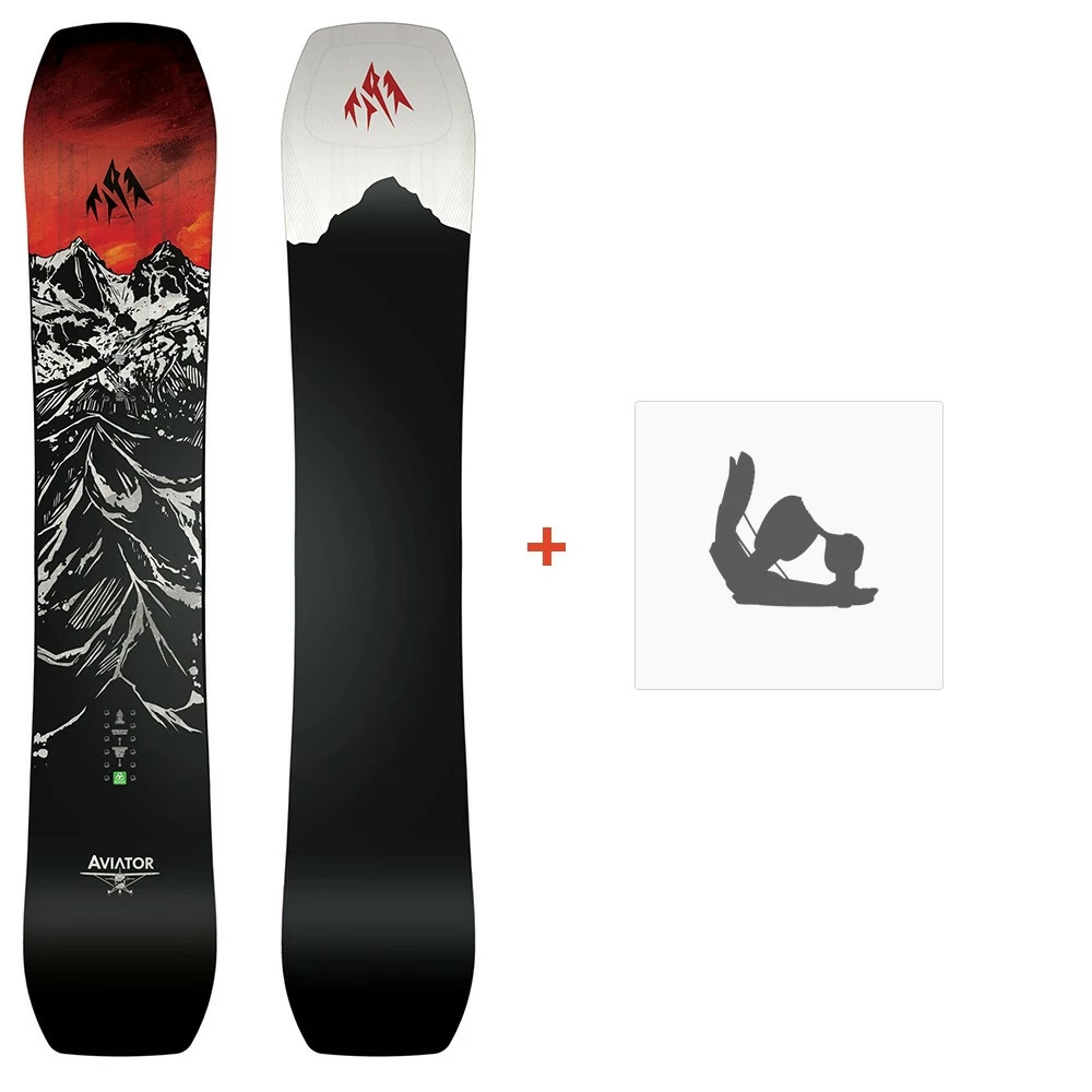 Snowboard Jones Aviator 2.0 2023 + Fixations De Snowboard 3 Snowboard Jones Aviator 2.0 2023 + Fixations De Snowboard