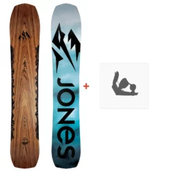 Snowboard Jones Flagship 2024 + Fixations De Snowboard