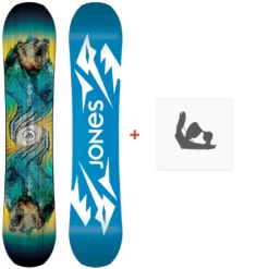 Snowboard Jones Prodigy 2022 + Fixations De Snowboard