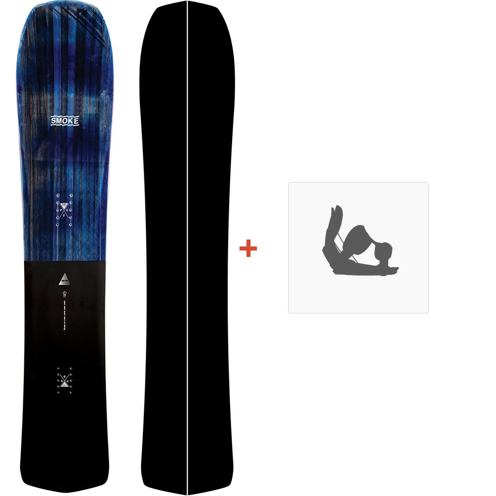 Snowboard Nidecker The Smoke 2022 + Snowboard Bindings 3 Snowboard Nidecker The Smoke 2022 + Snowboard Bindings