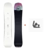Snowboard Nidecker Venus 2024 + Fixations De Snowboard 1 Snowboard Nidecker Venus 2024 + Fixations De Snowboard -France Matériel De Ski Soldes Boutique snowboard nidecker venus 2023