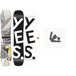 Yes! Snowboard Yes First Basic 2024 + Fixations De Snowboard